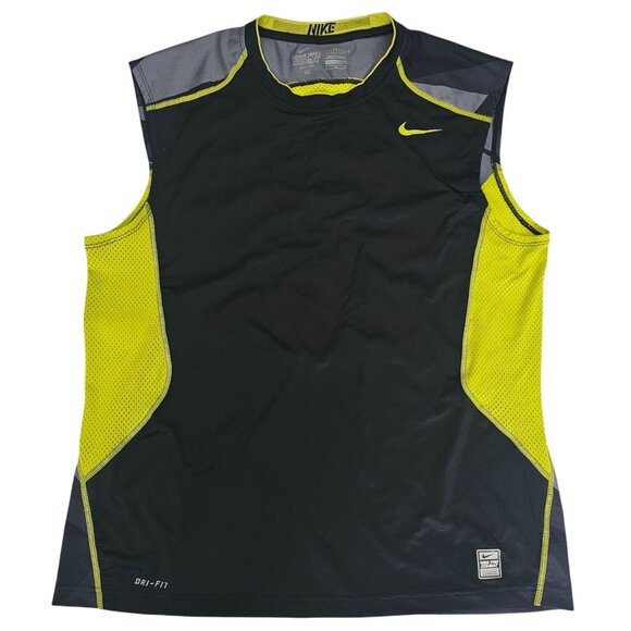 Nike Other - Nike Pro Combat Dri Fit Fitted Sleeveless Training Muscle Tank Top Men's Size XL
